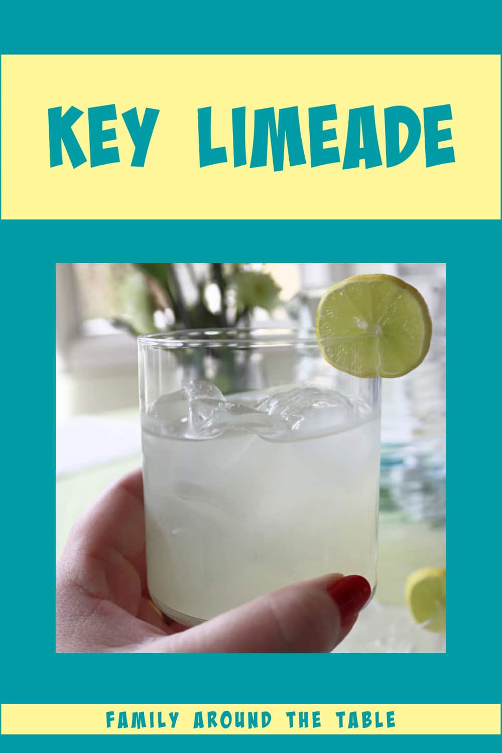 Key Limeade Made with 3 Ingredients