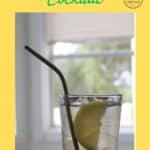 Lemonade Tequila Cocktail Pinterest image.